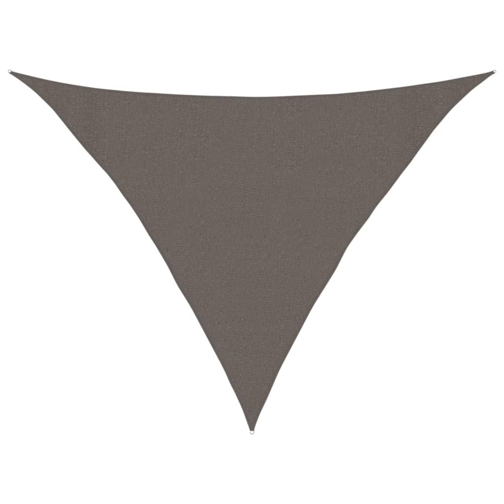 vidaXL Solsegel 160 g/m² vit 3x3x4,2 m HDPE