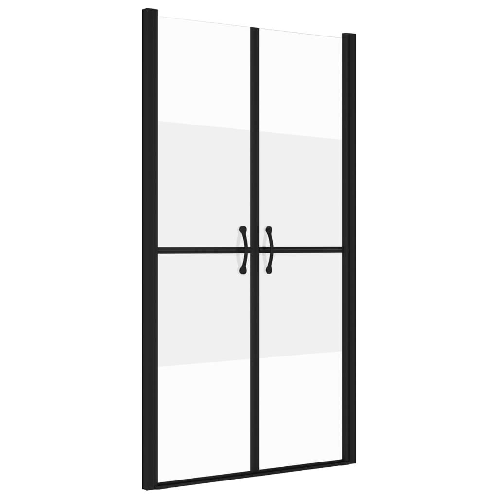 vidaXL Duschdörr halvfrostad ESG (68-71)x190 cm