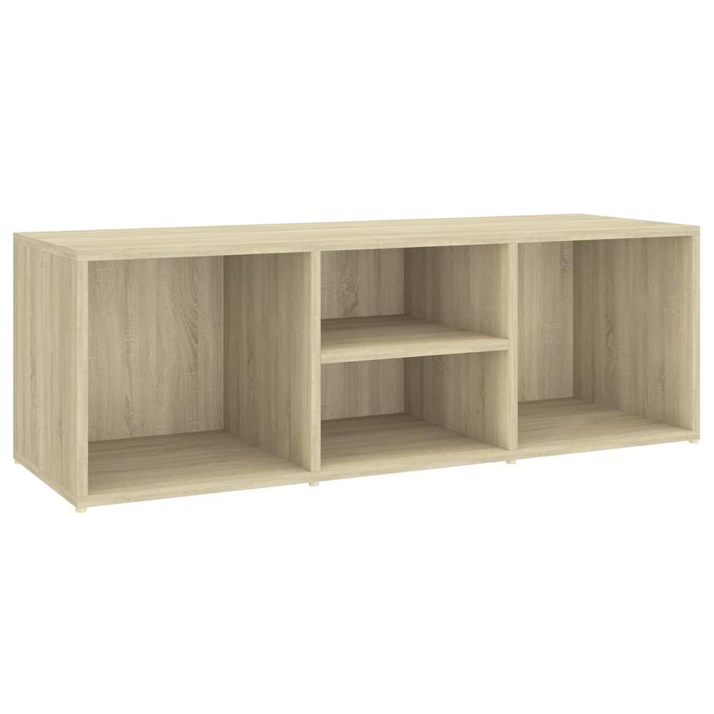 vidaXL Skoförvaringsbänk sonoma-ek 105x35x35 cm spånskiva