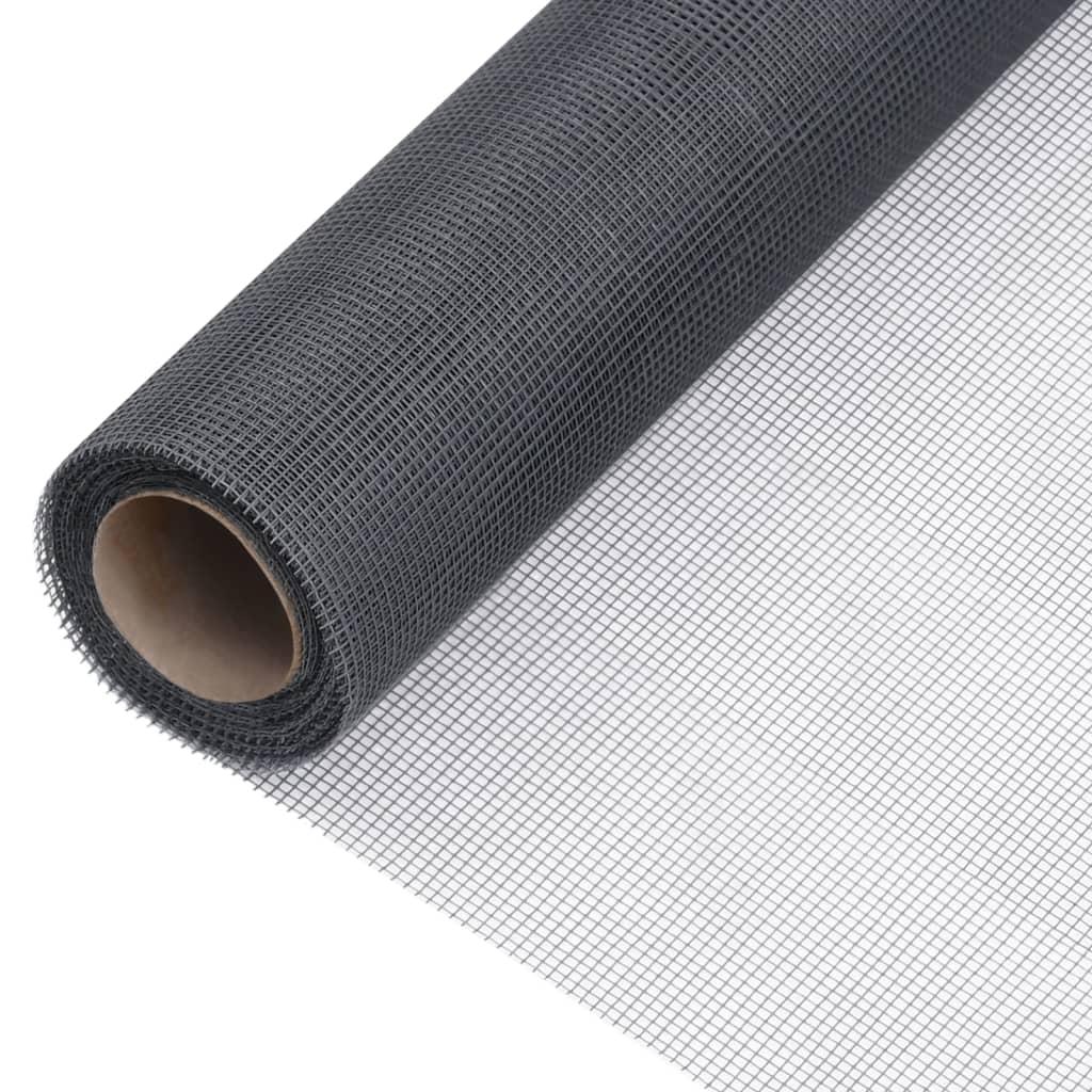 vidaXL Insektsnät glasfiberplast 112x500 cm