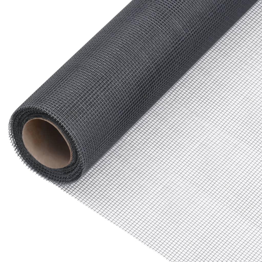vidaXL Insektsnät glasfiberplast 80x1000 cm