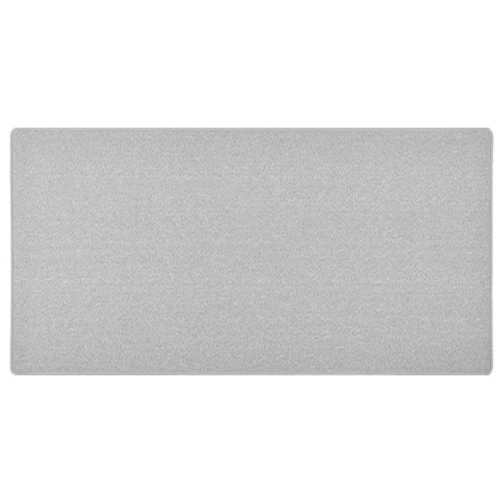 vidaXL Gångmatta ljusgrå 80x150 cm