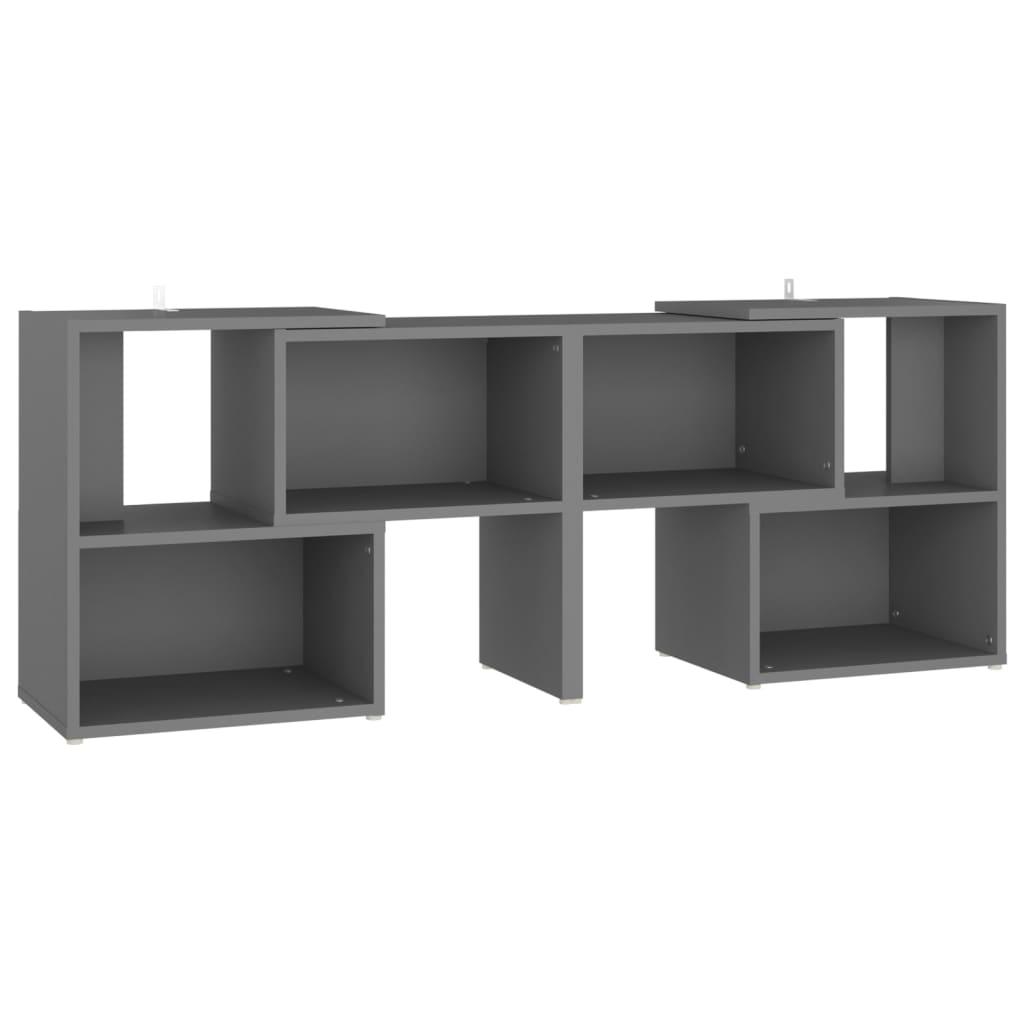 vidaXL TV-bänk grå 104x30x52 cm konstruerat trä