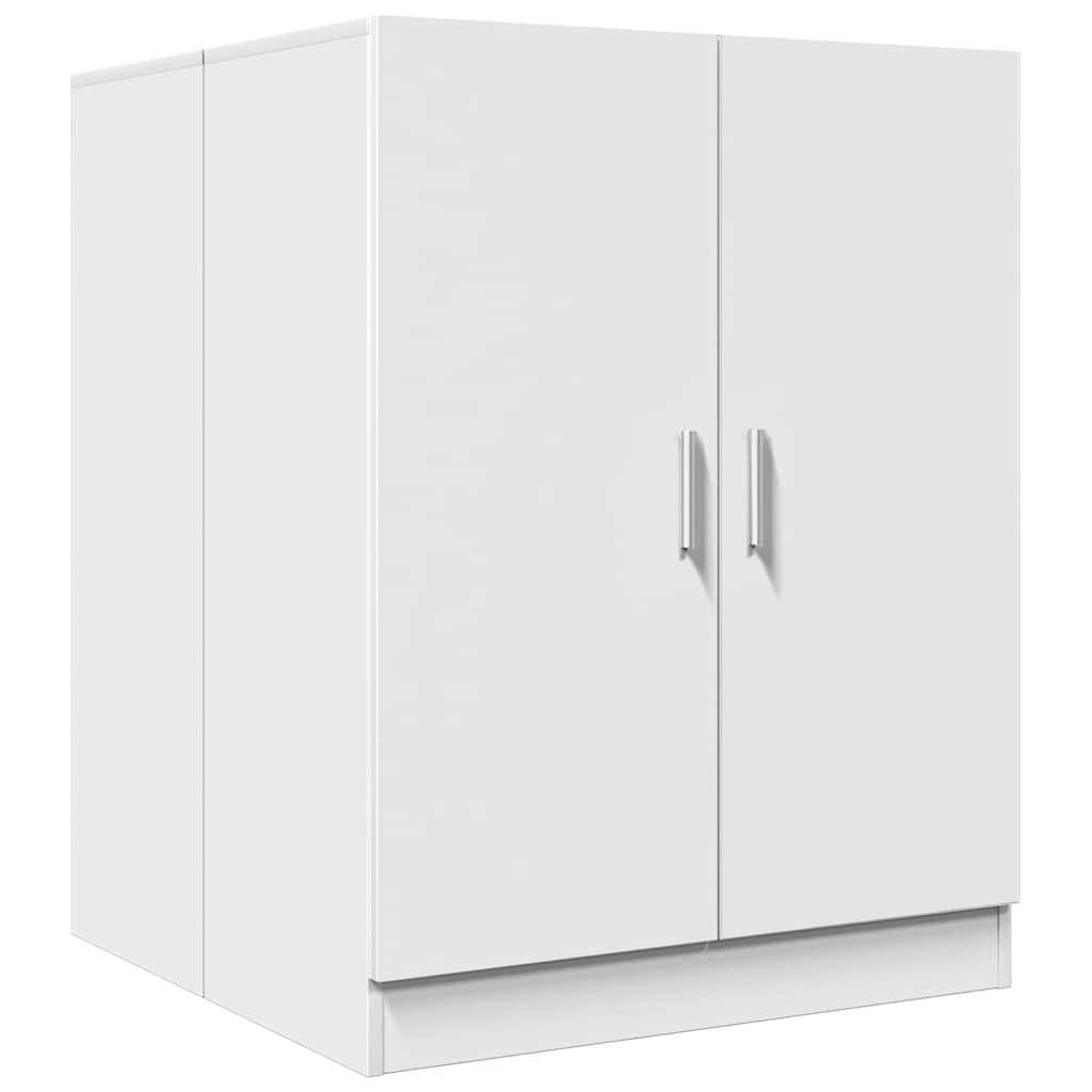 vidaXL Tvättmaskinsskåp vit 71x71,5x91,5 cm
