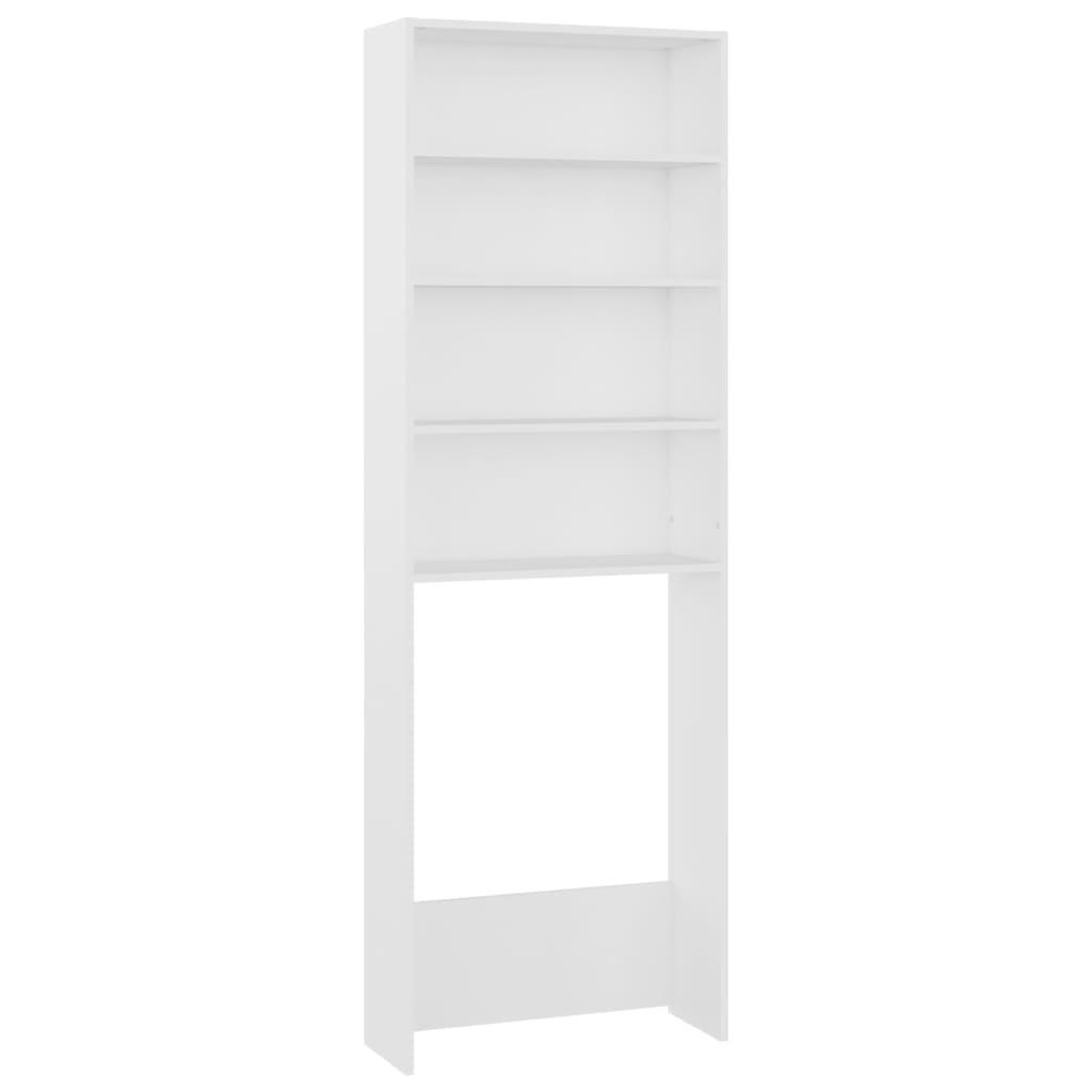 vidaXL Badrumsskåp vit 64x24x190 cm