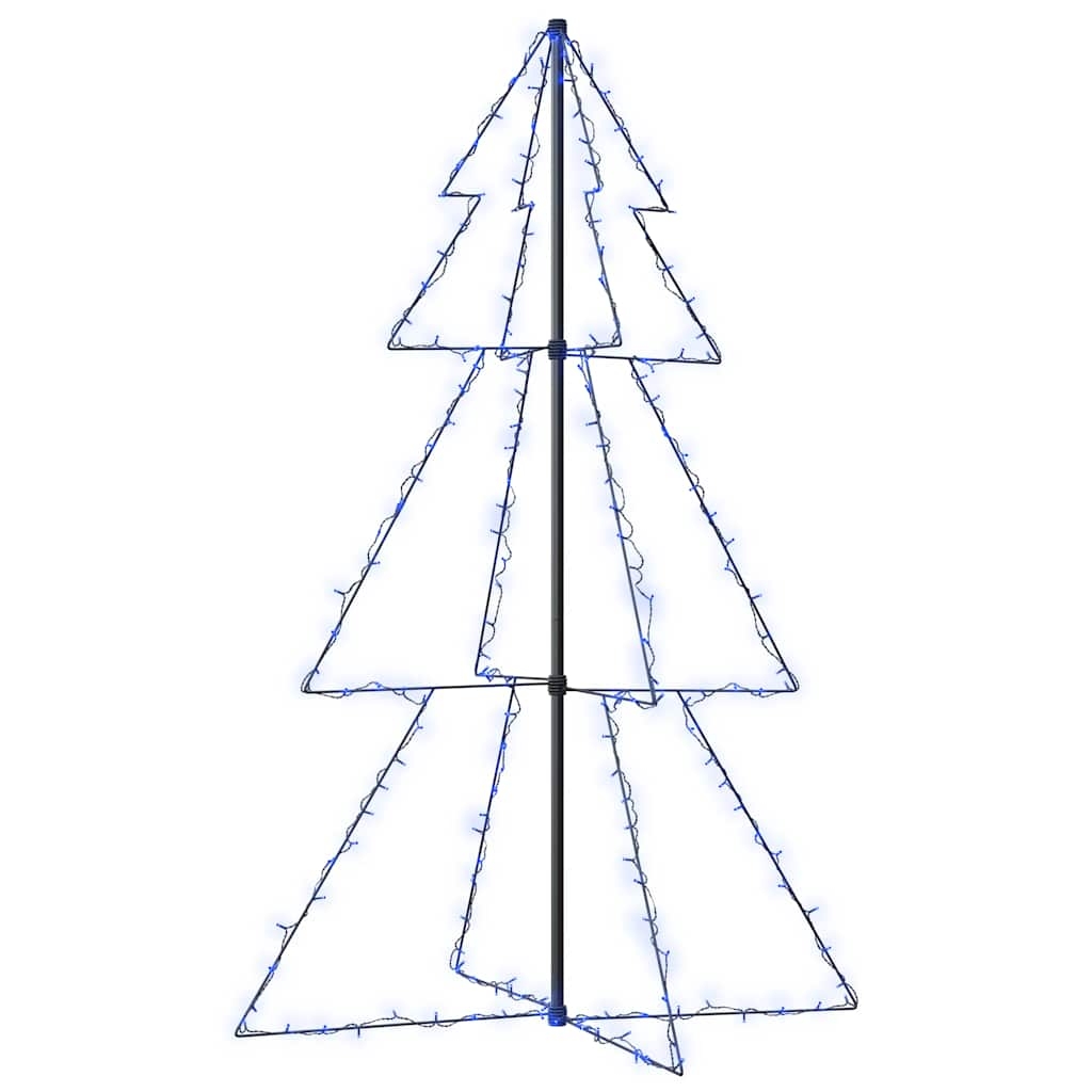 vidaXL Ljuskon för julgran 200 LED inne/ute 98x150 cm