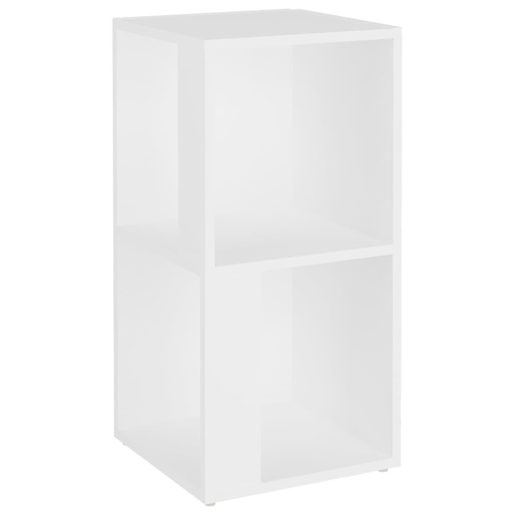 vidaXL Hörnskåp vit 33x33x67 cm spånskiva