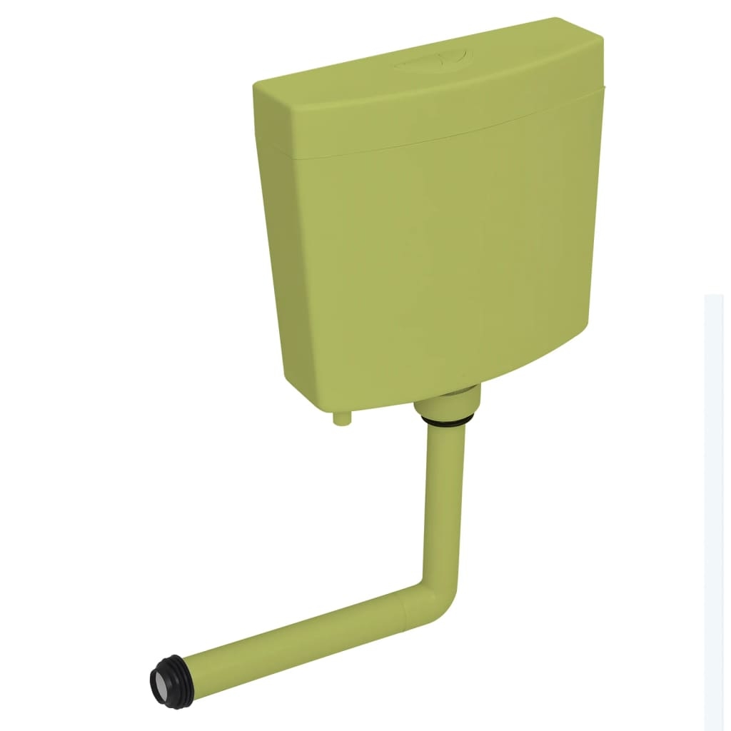 vidaXL Cistern till toalett med botten inlopp 3/6 L