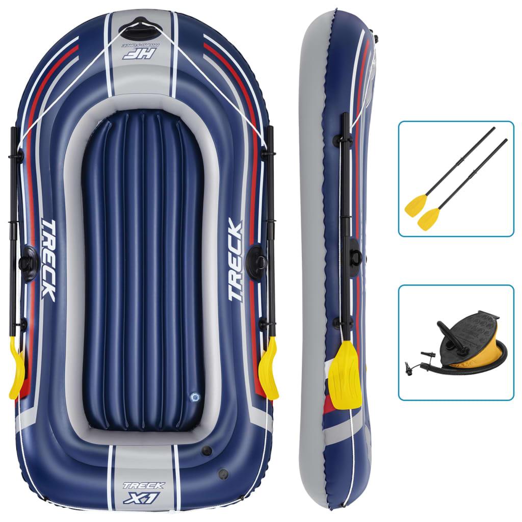 Bestway Uppblåsbar båt Hydro-Force med pump och åror