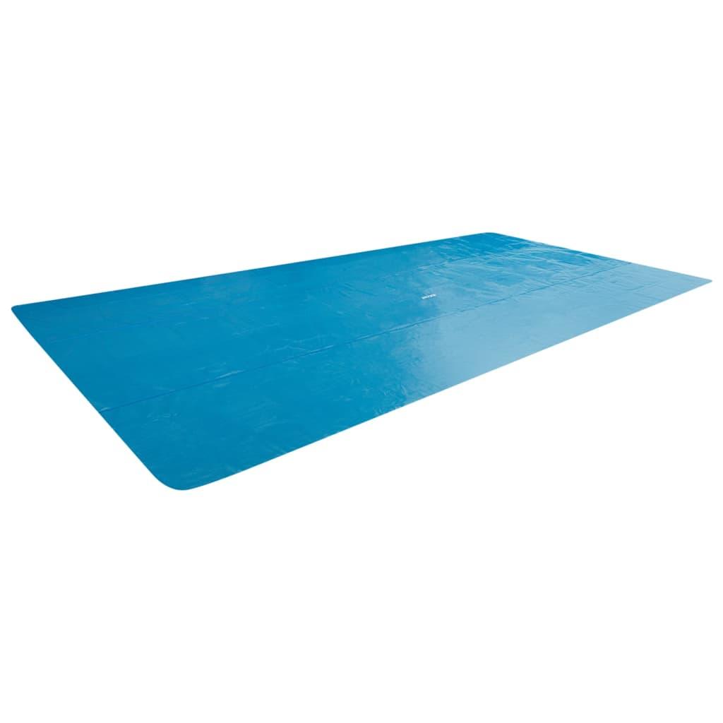 INTEX Poolöverdrag solenergi blå 476x234 cm polyeten