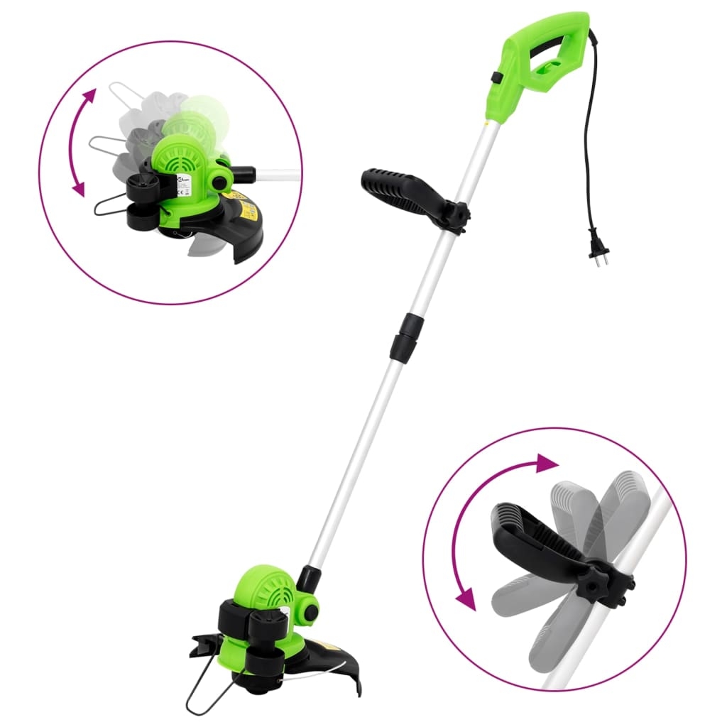 vidaXL Elektrisk röjsåg 29 cm 550 W