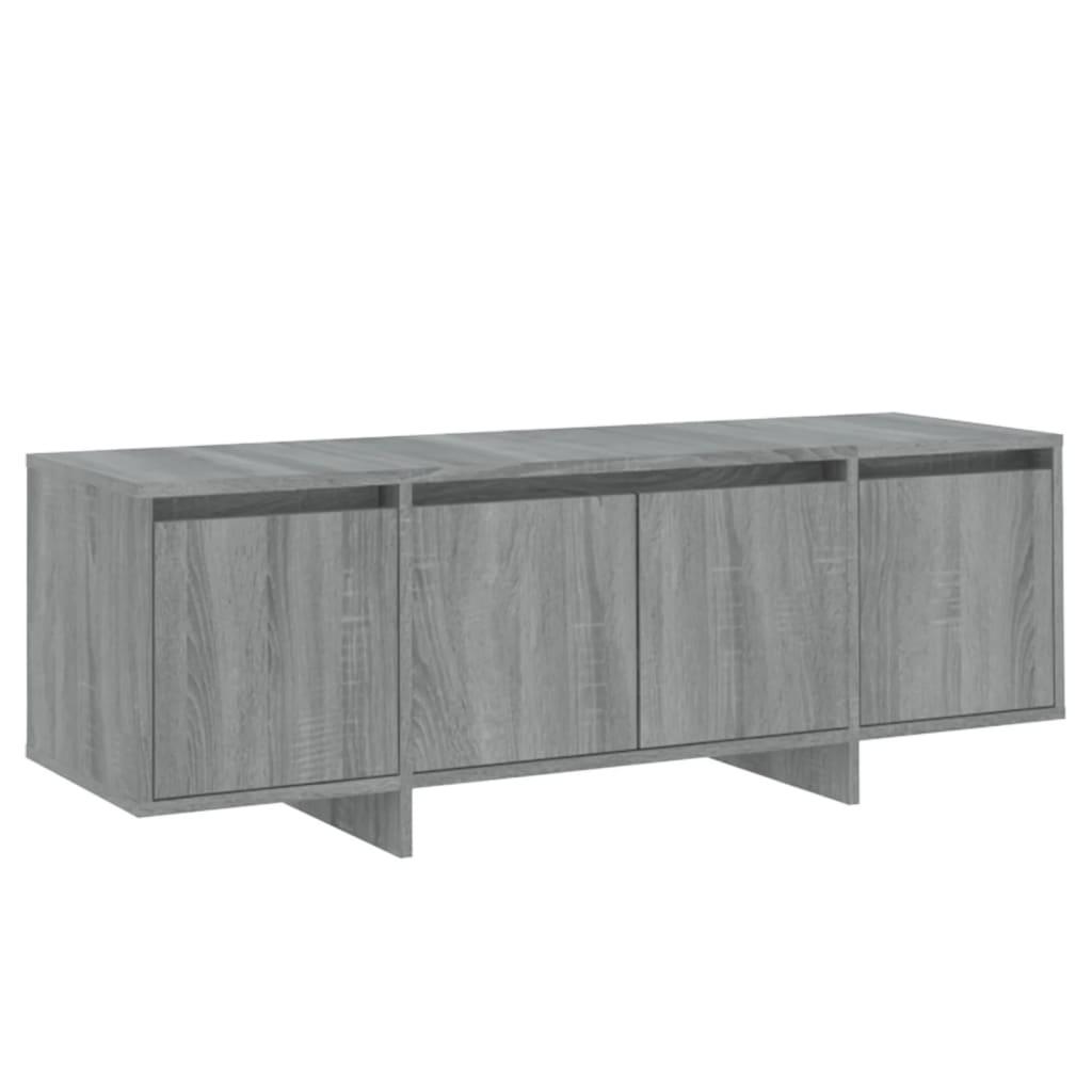 vidaXL TV-bänk grå sonoma-ek 120x30x40,5 cm spånskiva