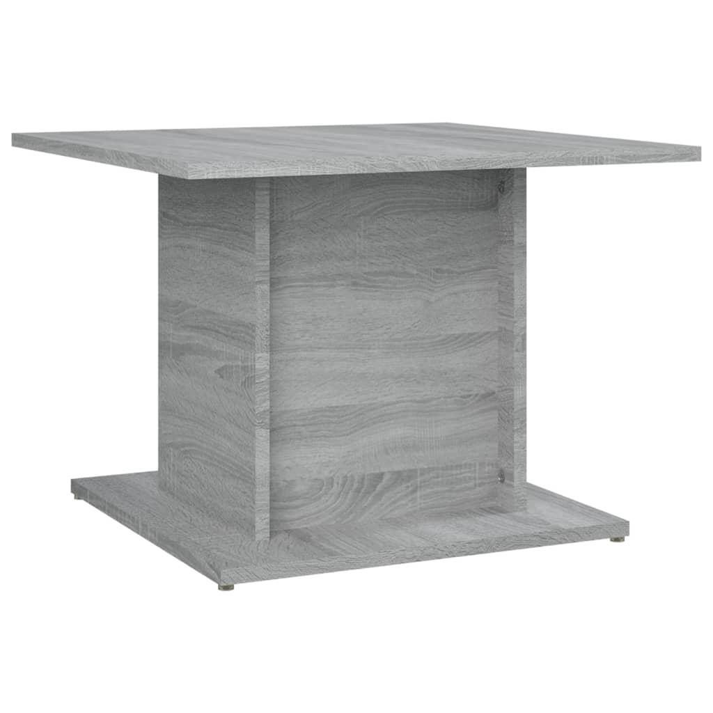 vidaXL Soffbord grå sonoma 55,5x55,5x40 cm spånskiva