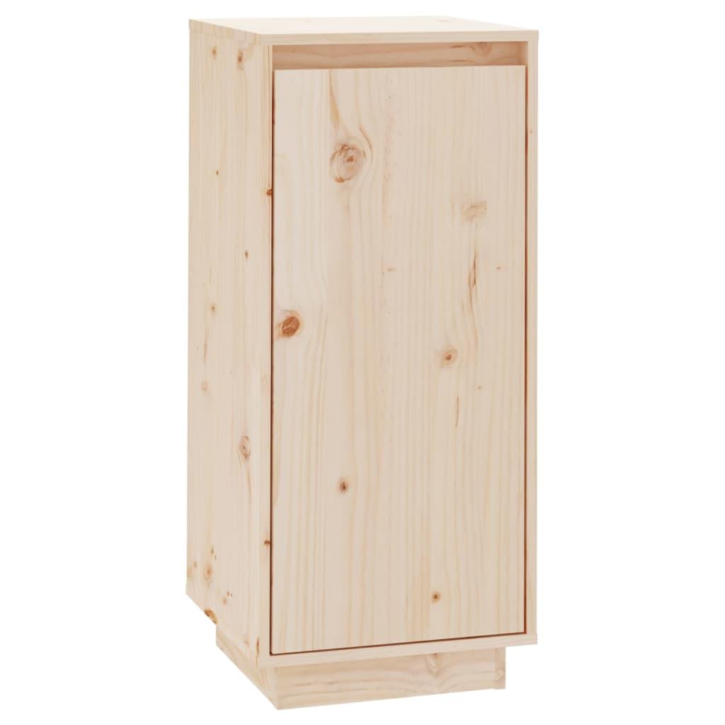 vidaXL Skoskåp 35x35x80 cm massiv furu