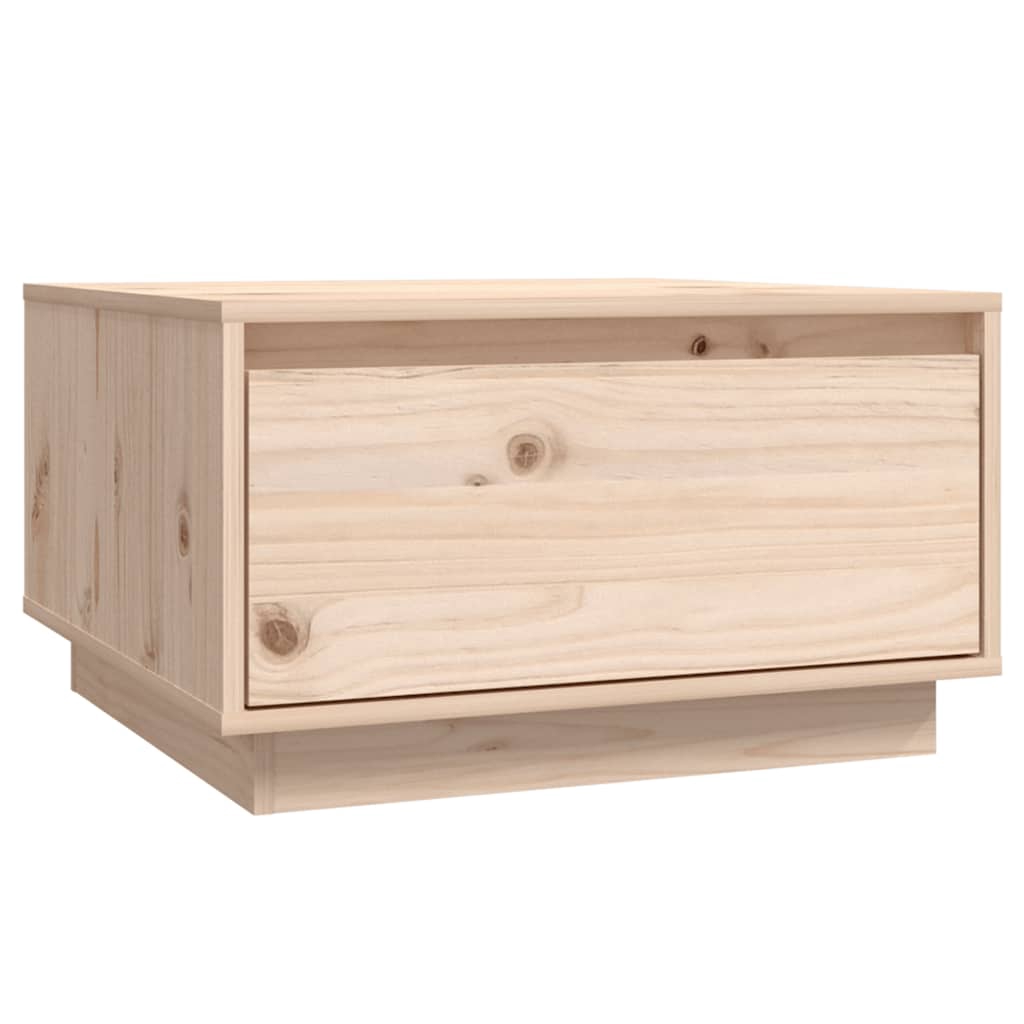 vidaXL Soffbord 55x56x32 cm massiv furu
