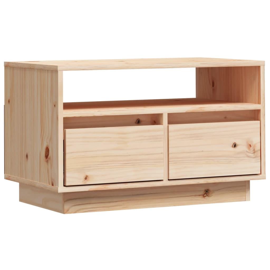 vidaXL TV-benk 60x35x37 cm heltre furu