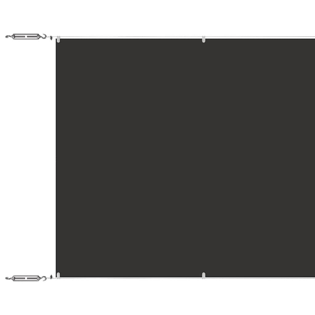 vidaXL Markis vertikal antracit 100x1200 cm oxfordtyg