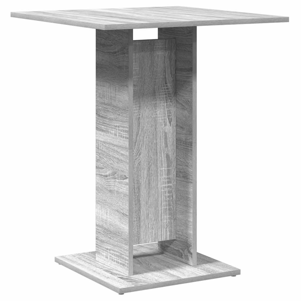 vidaXL Cafébord sonoma 60x60x75 cm konstruerat trä