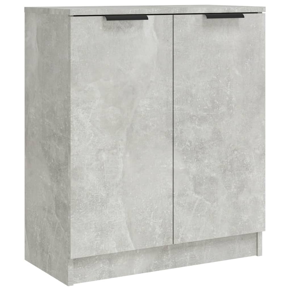 vidaXL Byrå betonggrå 60x30x70 cm konstruerat trä