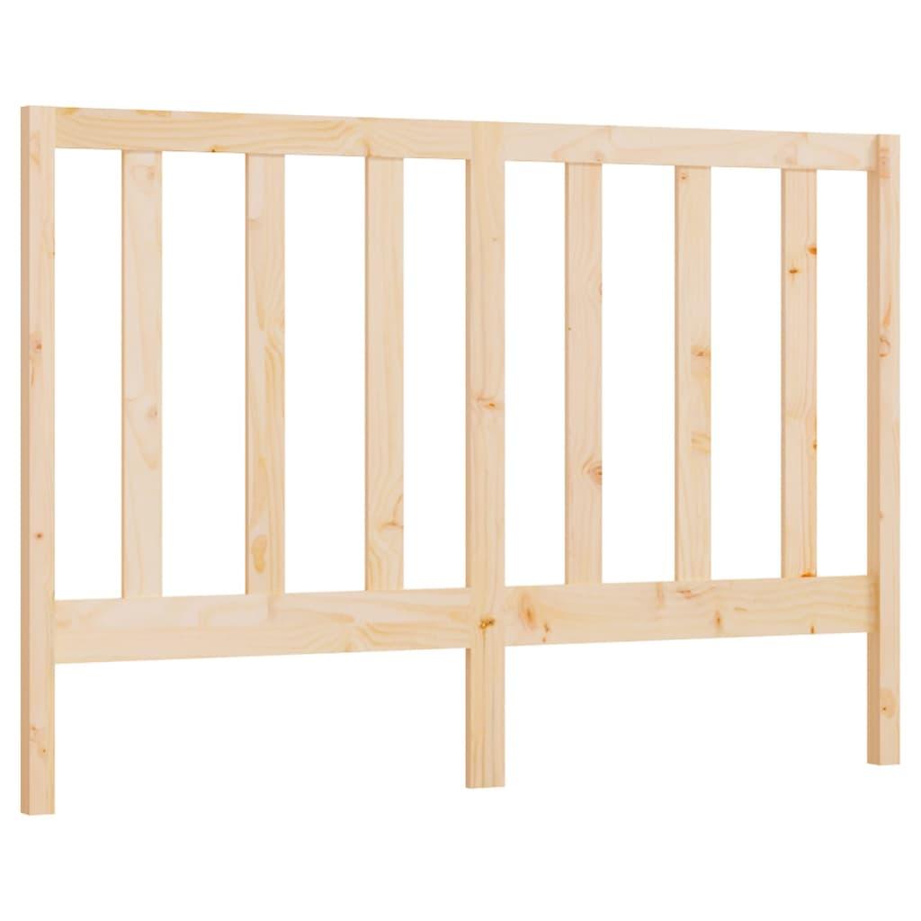 vidaXL Sänggavel 141x4x100 cm massiv furu