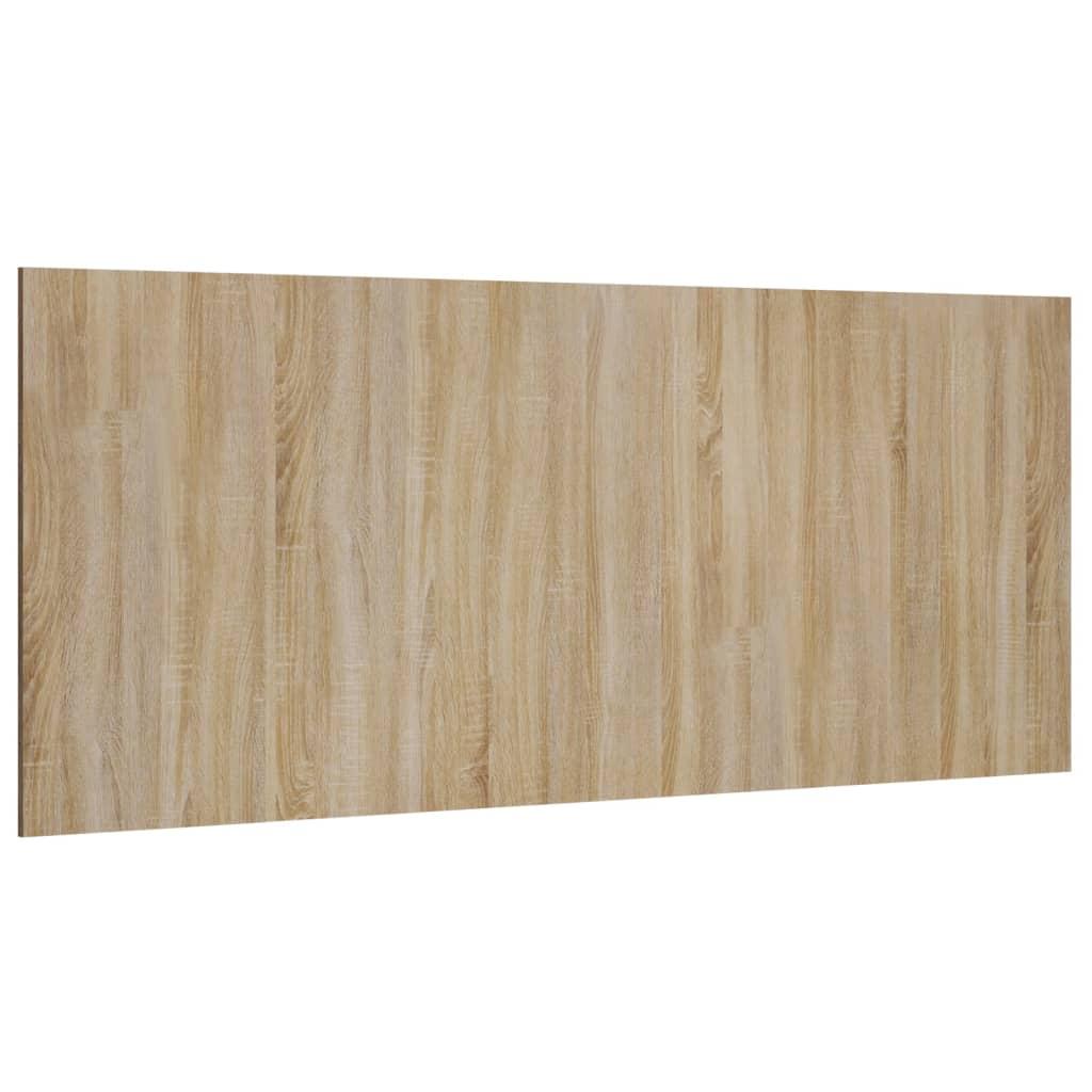 vidaXL Sänggavel sonoma-ek 200x1,5x80 cm konstruerat trä