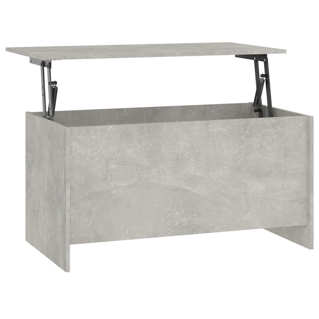 vidaXL Soffbord betonggrå 102x55,5x52,5 cm konstruerat trä