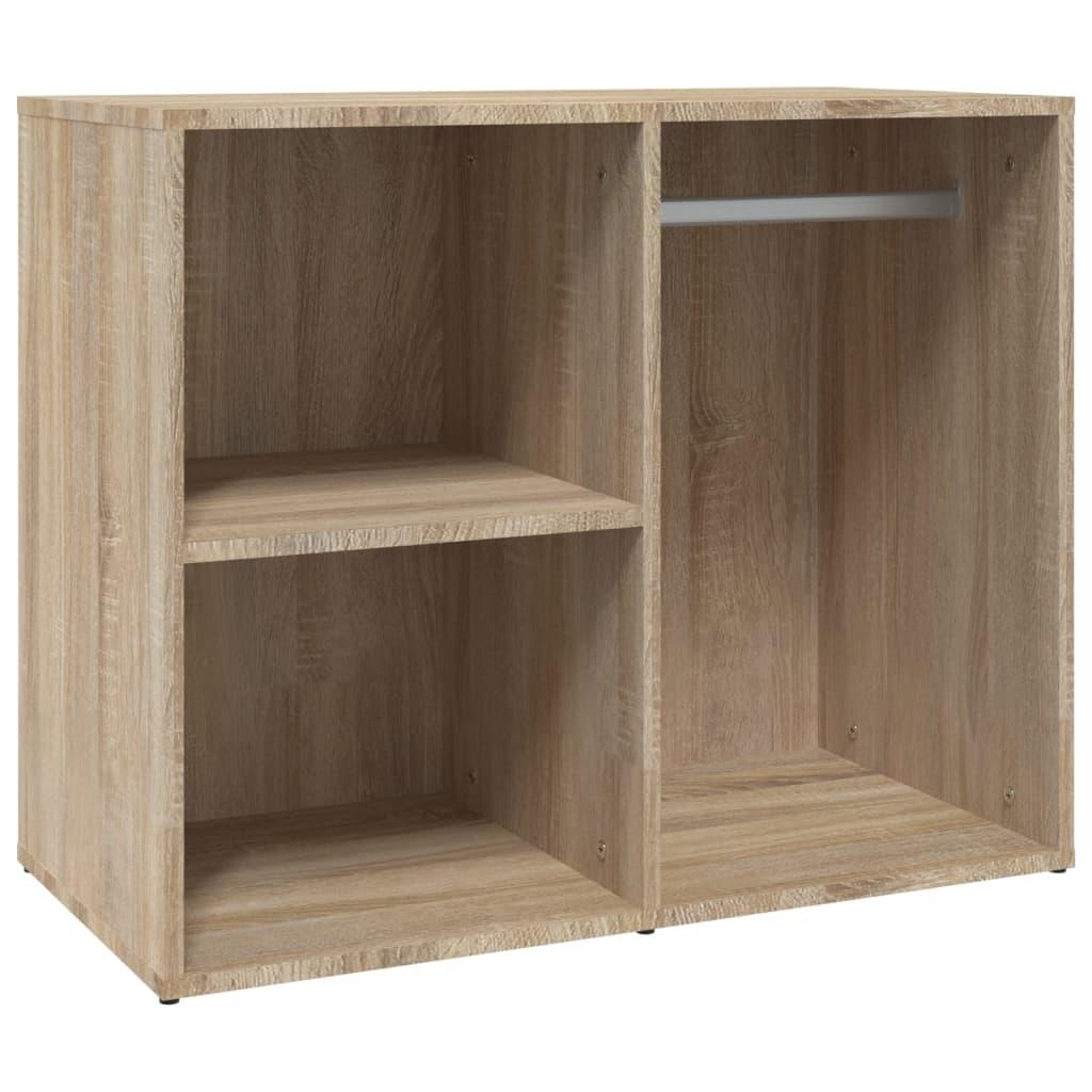 vidaXL Klädskåp sonoma ek 80x40x65 cm konstruerat trä