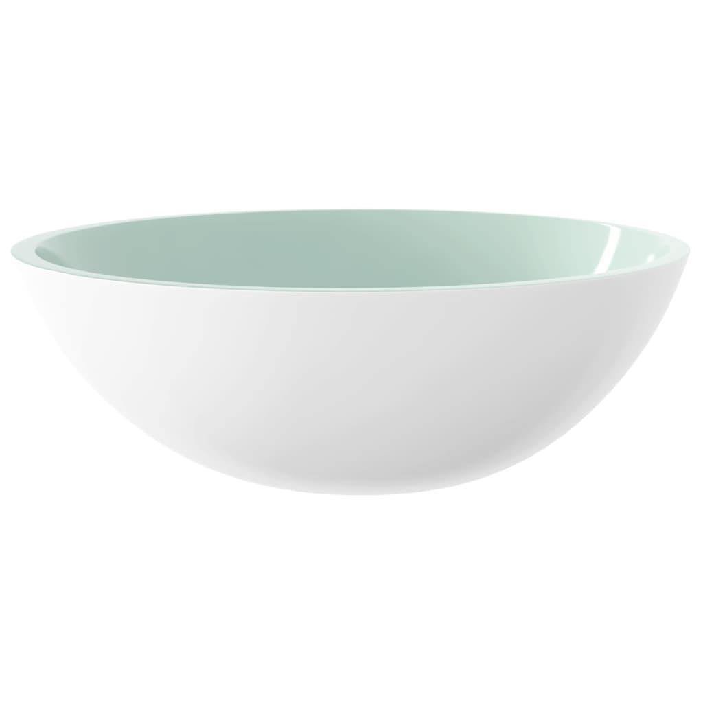 vidaXL Handfat glas 50x37x14 cm