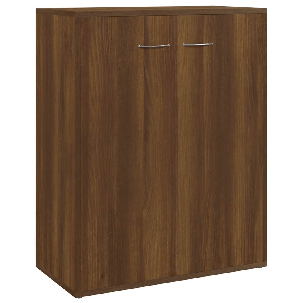 vidaXL Skåp brun ek 60x30x75 cm konstruerat trä