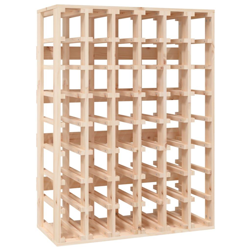 vidaXL Vinställ 70x33x94 cm massiv furu