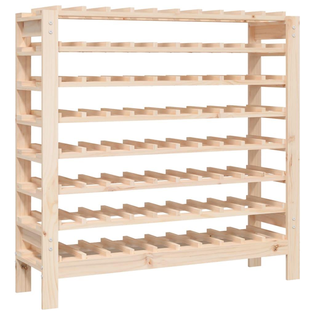 vidaXL Vinställ 109,5x30x107,5 cm massiv furu