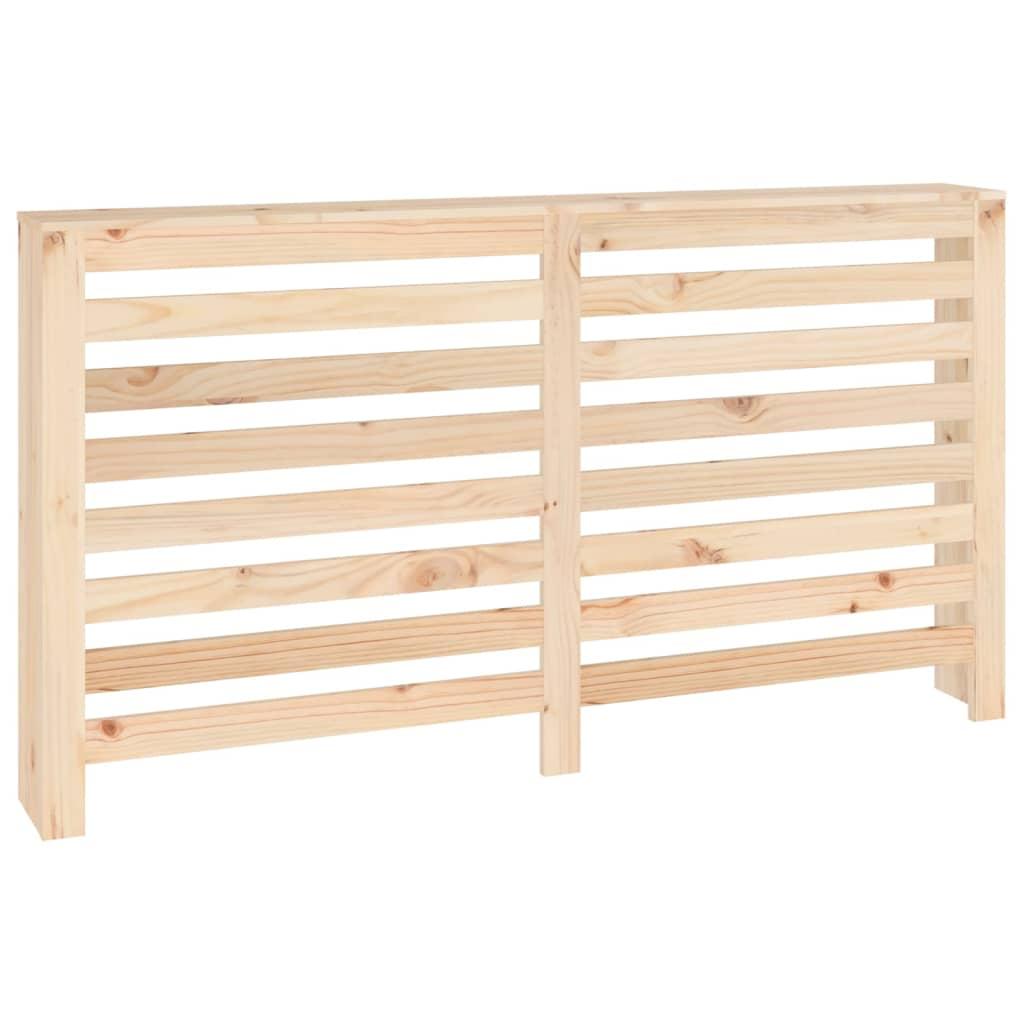 vidaXL Elementskydd 153x19x84 cm massiv furu