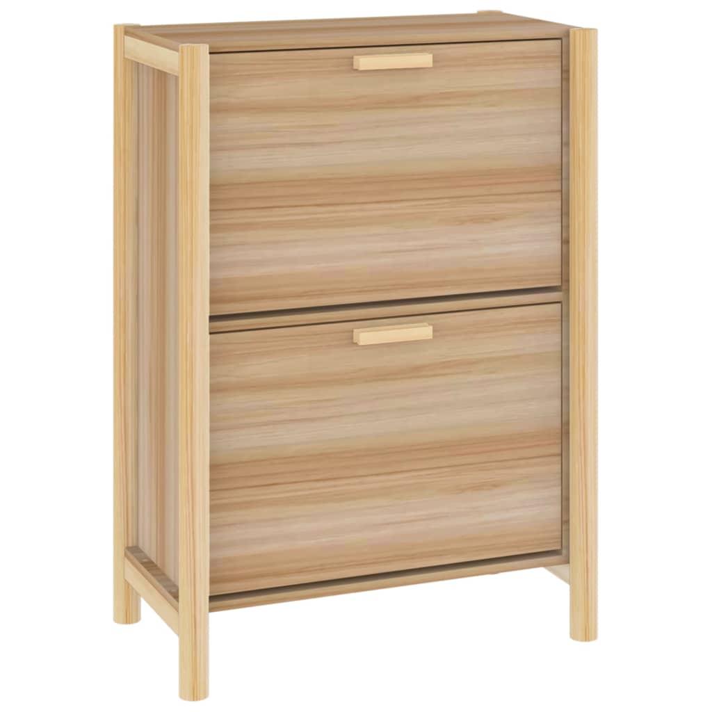 vidaXL Skoskåp 57,5x33x80 cm konstruerat trä