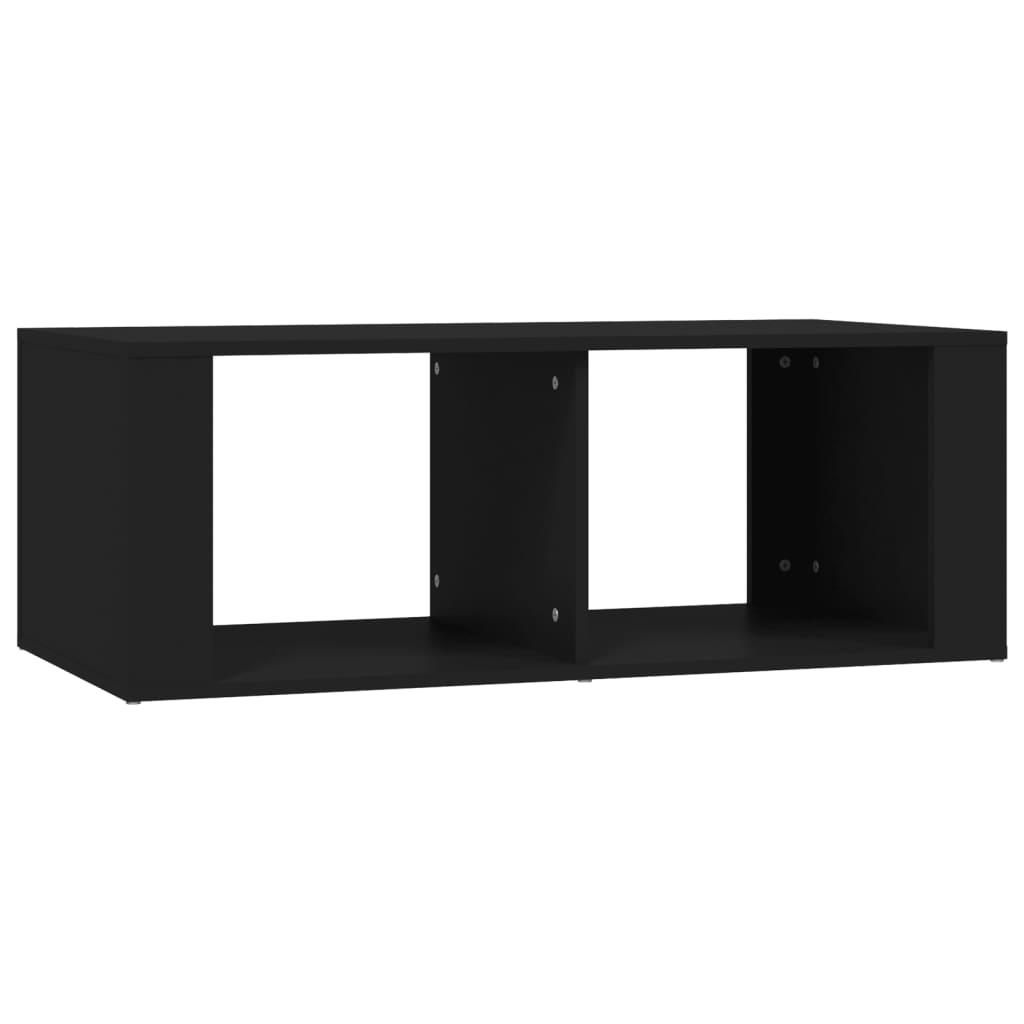 vidaXL Soffbord svart 100x50x36 cm konstruerat trä