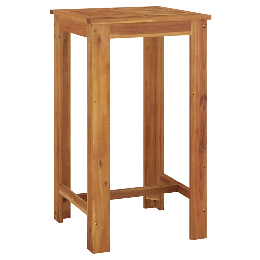 vidaXL Ståbord för utomhusbruk 60x60x105 cm massiv akacia