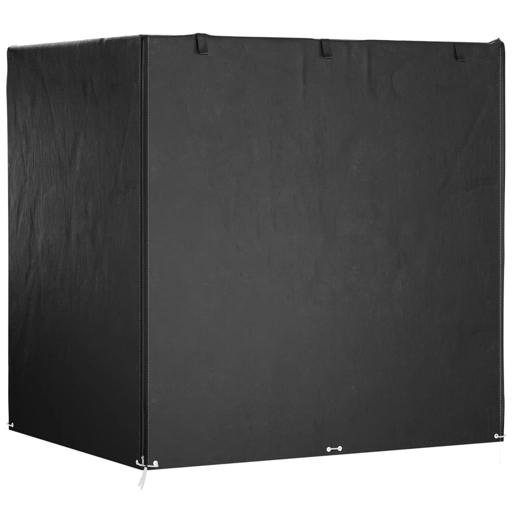 vidaXL Trekk til huskebenk 12 maljer 220x177x220 cm polyetylen