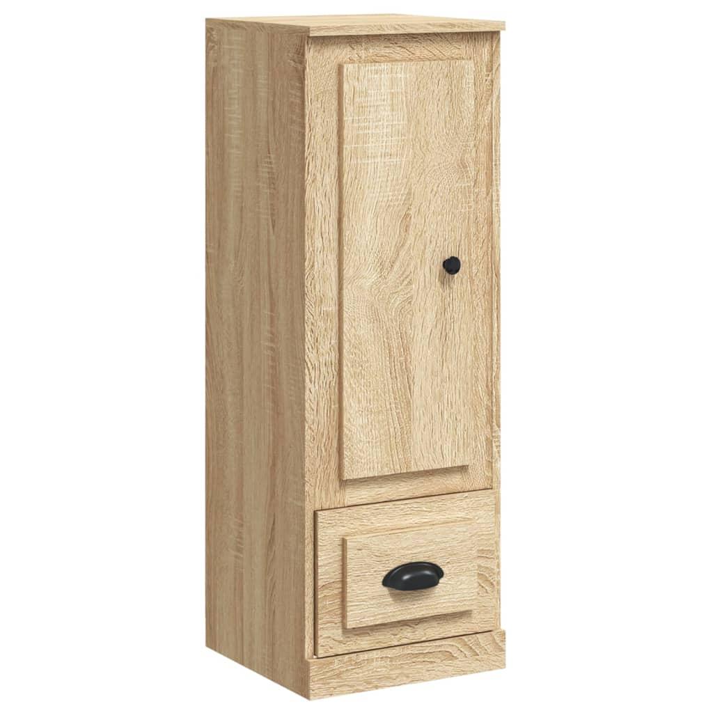 vidaXL Skåp sonoma-ek 36x35,5x103,5 cm konstruerat trä