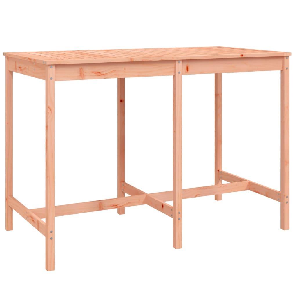 vidaXL Trädgårdsbord 159,5x82,5x110 cm massivt douglasträ