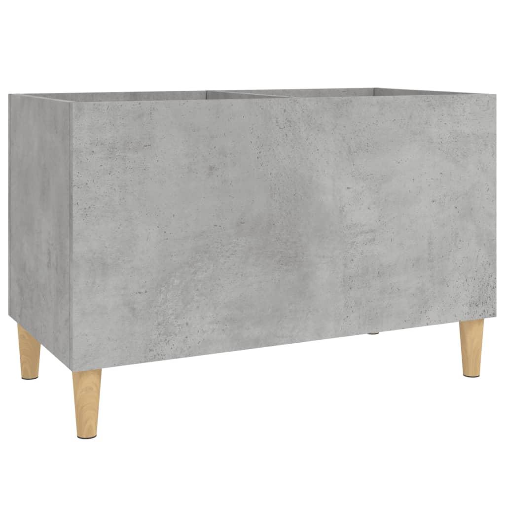 vidaXL Stereobänk betonggrå 74,5x38x48 cm konstruerat trä
