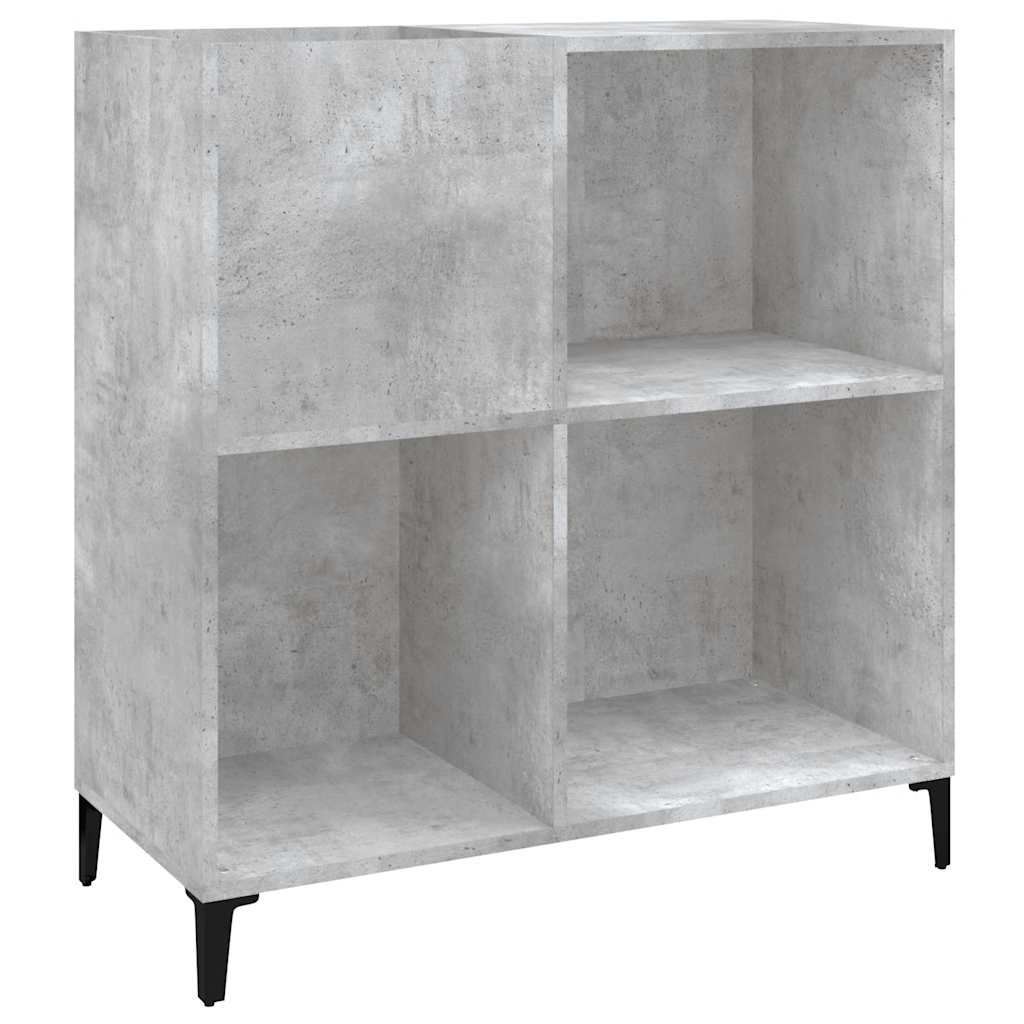 vidaXL Stereobänk betong-grå 84,5x38x89 cm konstruerat trä