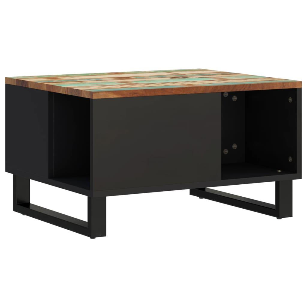 vidaXL Soffbord 60x50x35 cm massivt återvunnet trä