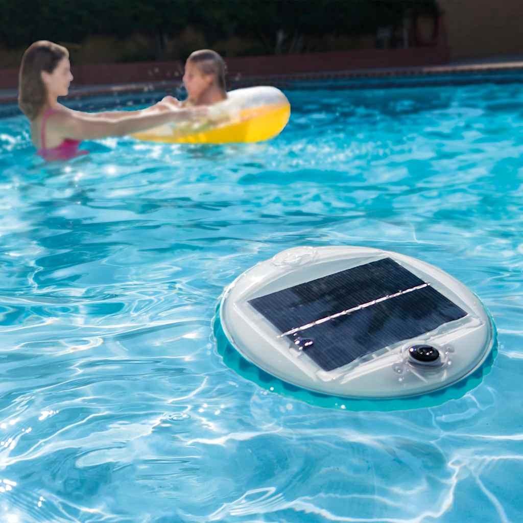 INTEX Soldriven LED poollampa