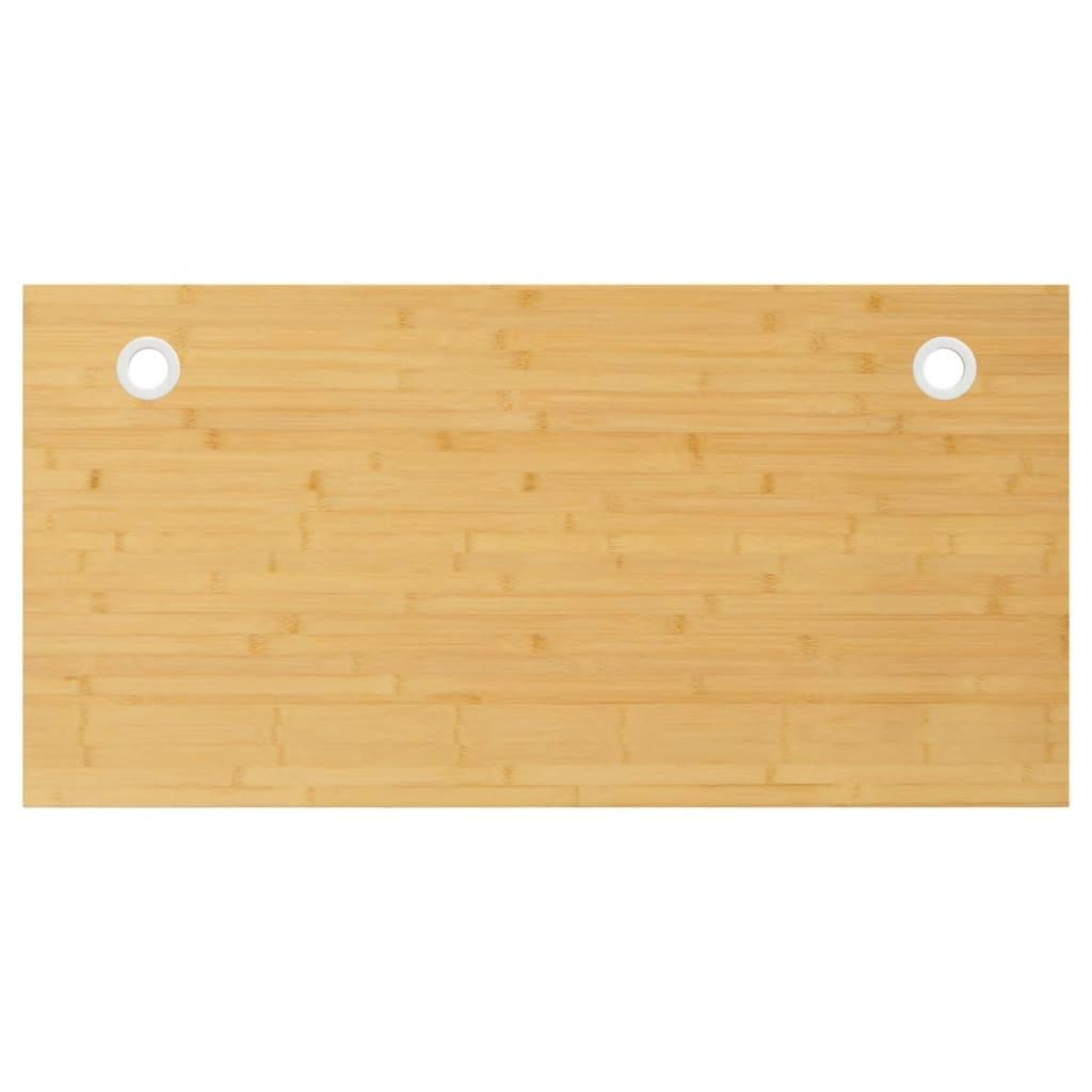 vidaXL Bordsskiva 80x40x2,5 cm bambu