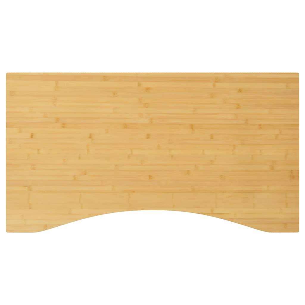 vidaXL Bordsskiva 100x60x4 cm bambu