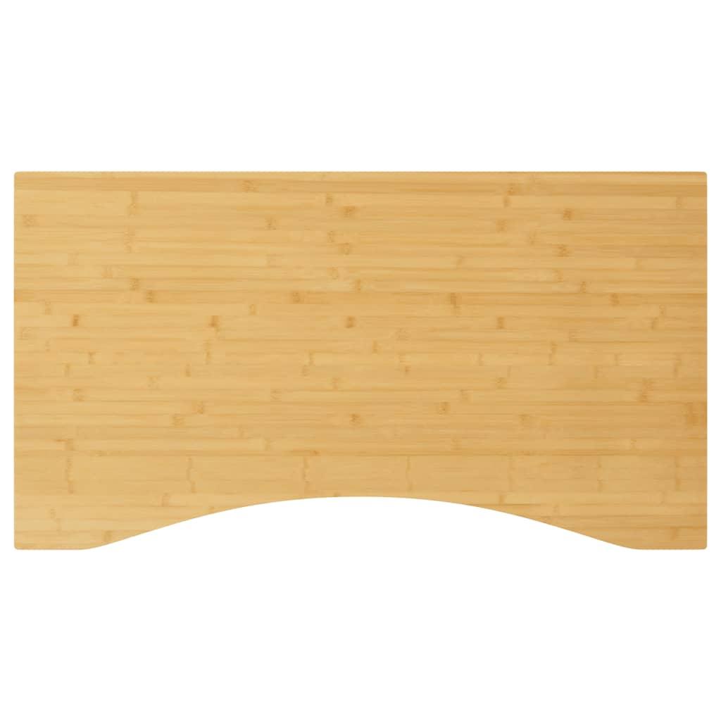 vidaXL Bordsskiva 110x60x4 cm bambu