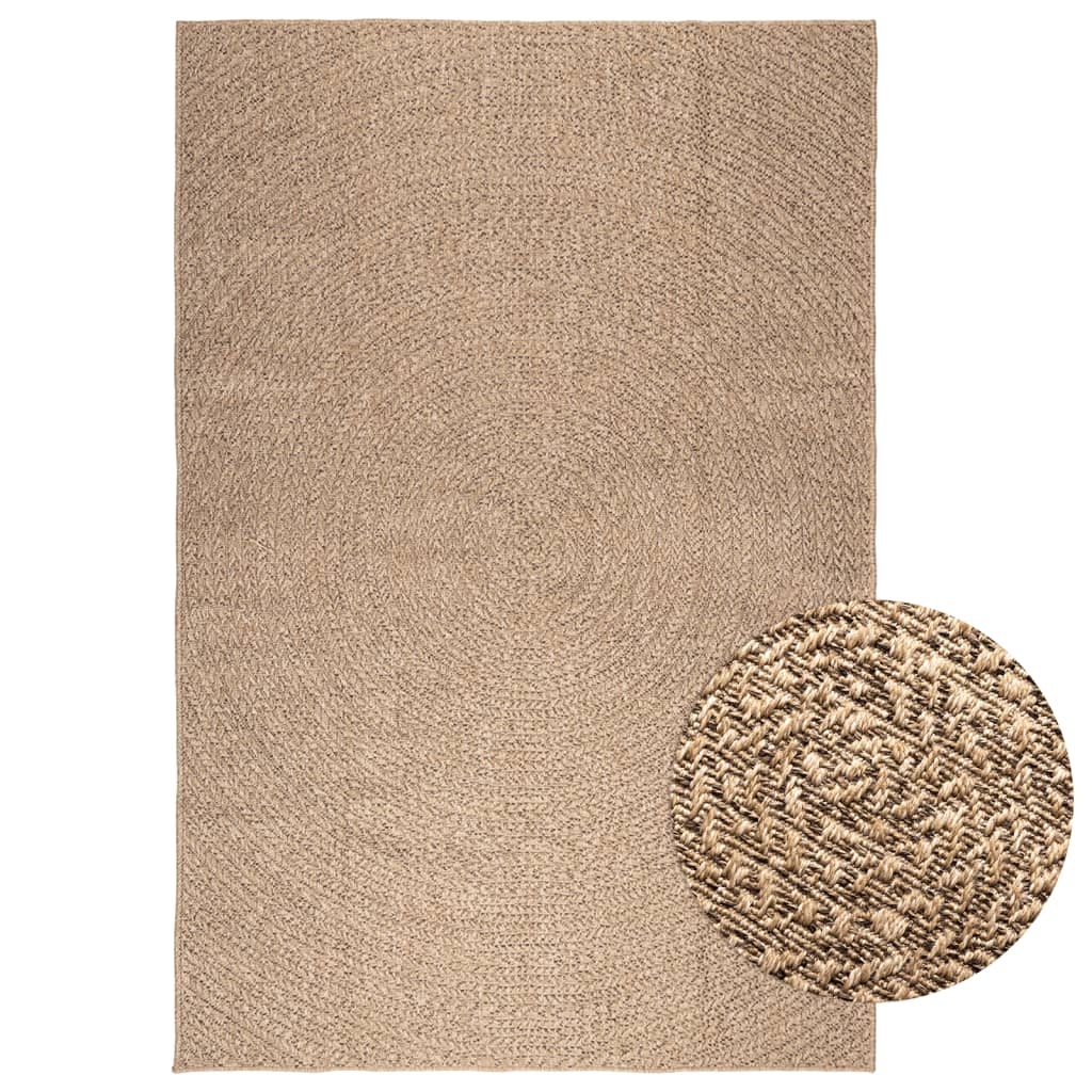 vidaXL Matta ZIZUR 200x290 cm jutelook inomhus och utomhus