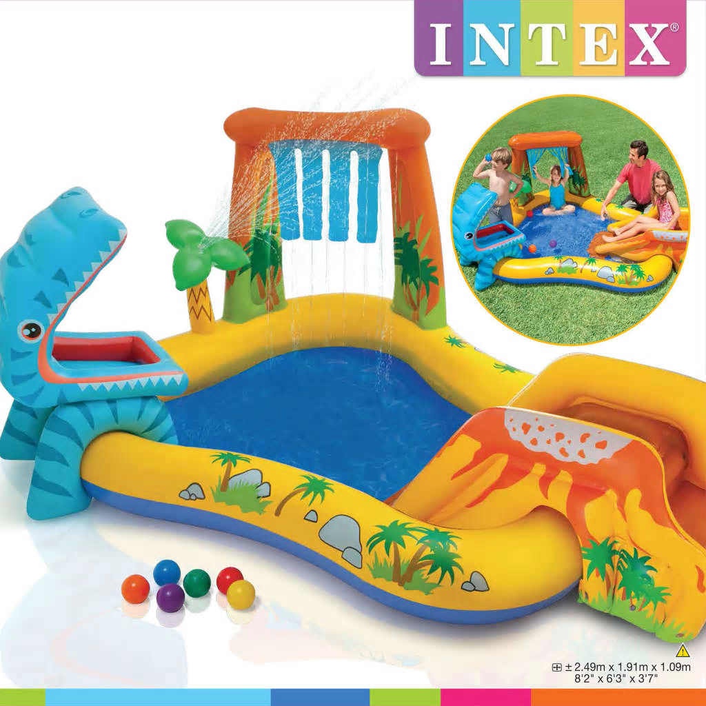 Intex - 48594NP - Surtido de Dinosaurios Gigantes 2 Intex - 48594NP - Surtido de Dinosaurios Gigantes 2
