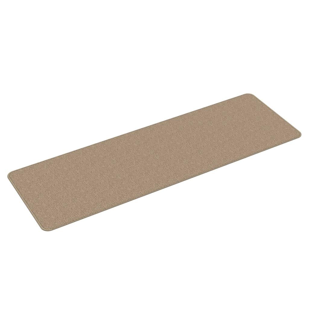 vidaXL Gångmatta sisallook beige 50x150 cm