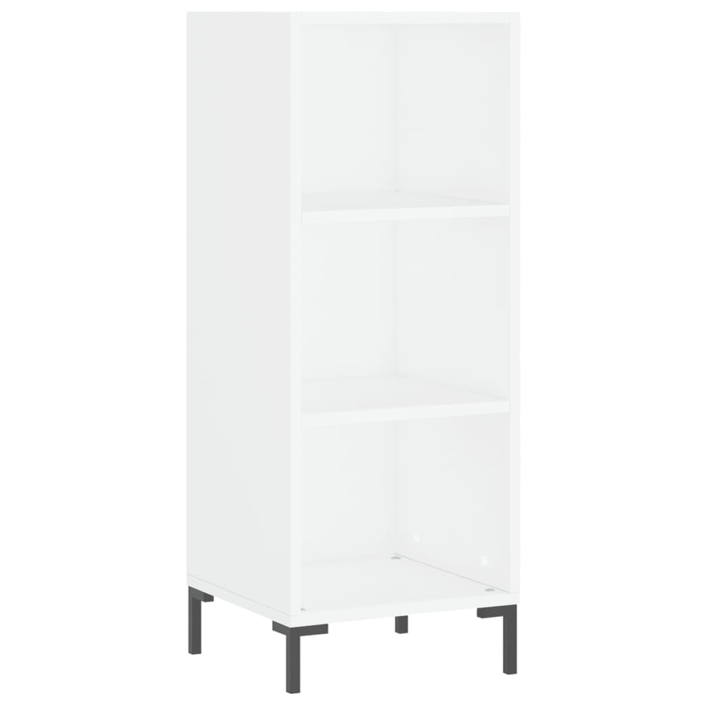 vidaXL Skåp vit 34,5x32,5x90 cm konstruerat trä
