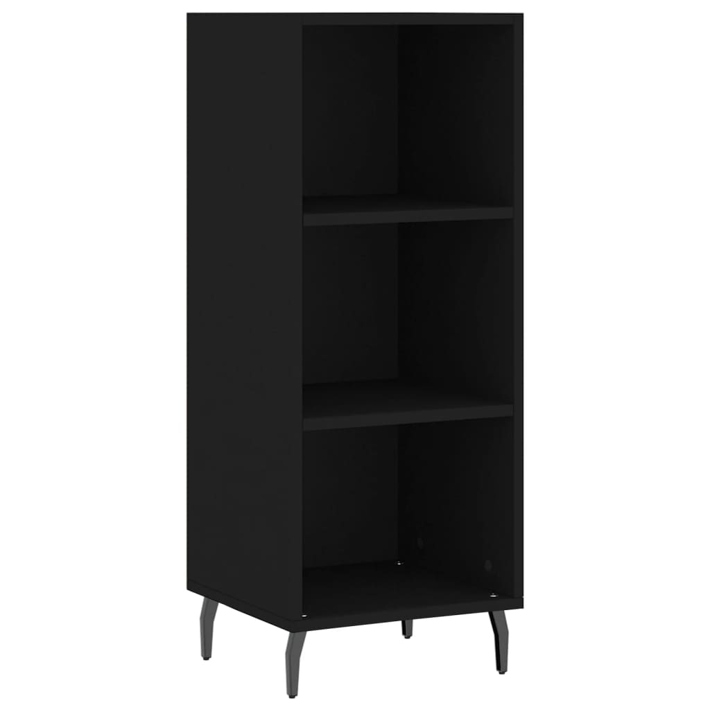 vidaXL Skänk vit 34,5x32,5x90 cm konstruerat trä